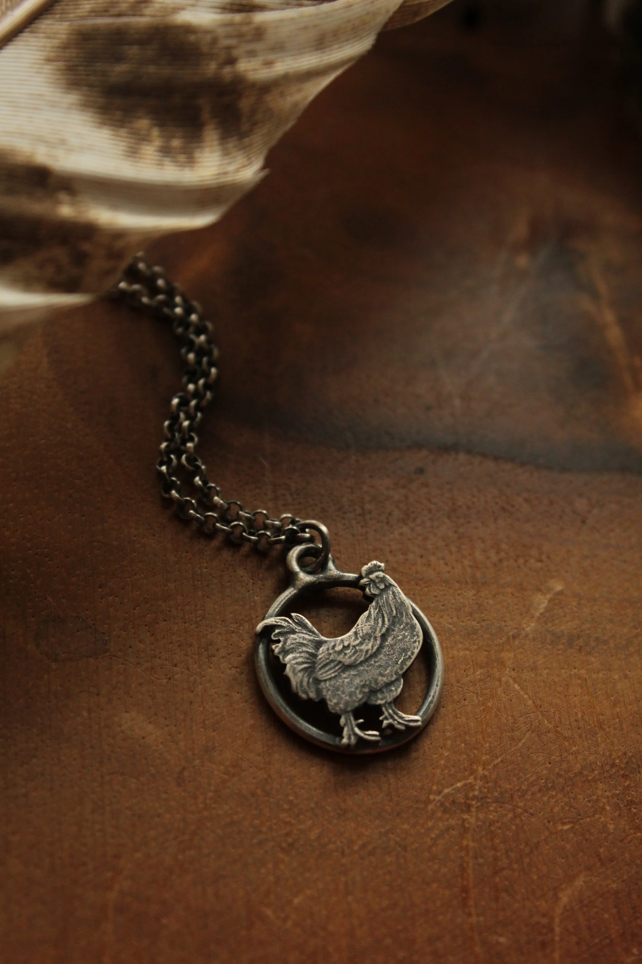 Sterling Silver Rooster - Made to Order