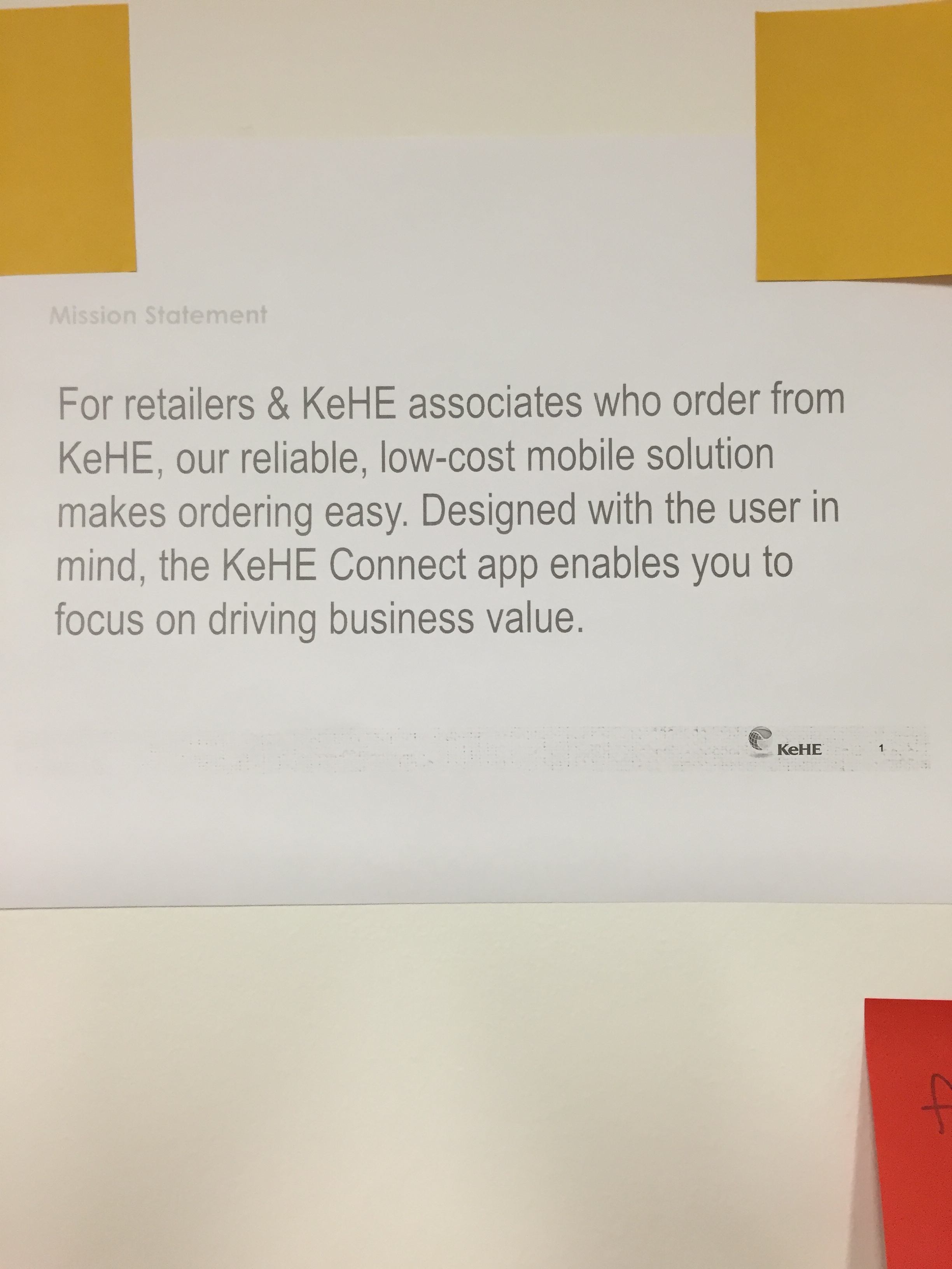We used our product mission statement as a guiding light. If a feature did not align with the mission statement, it moved lower in priority, according to business value.