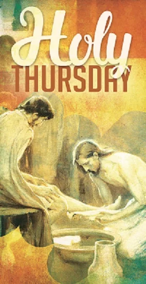 Holy Thursday - washing of feet