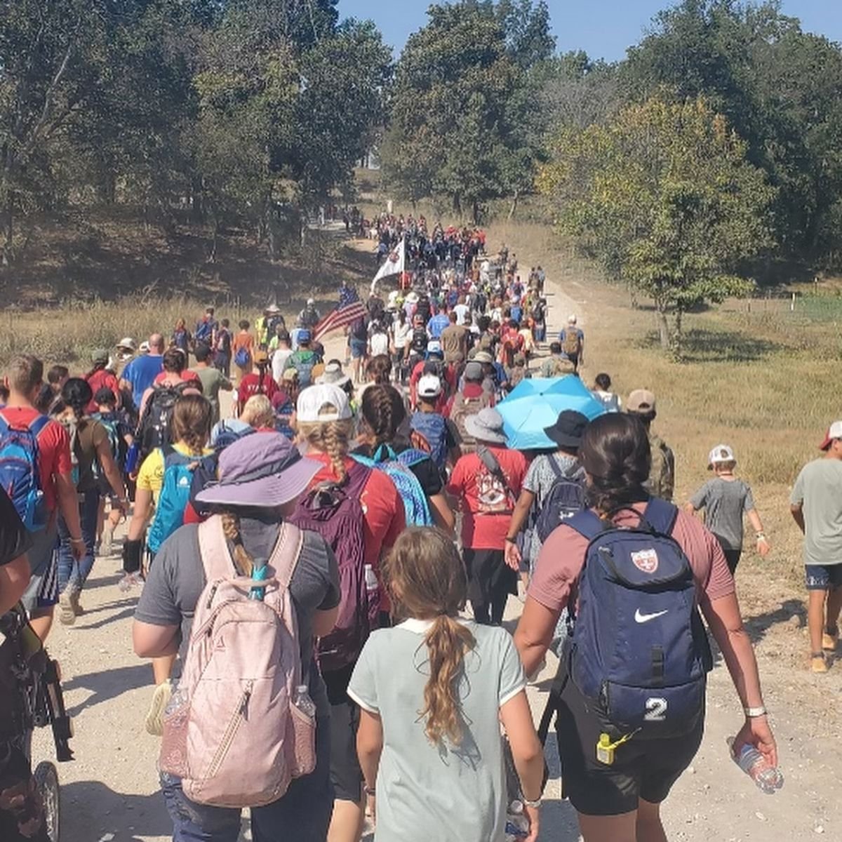 What a blessing and honor it was to have nearly 100 pilgrims in the St. Monica chapter join 2,700 other Catholics from across the country and world for the Three Hearts Pilgrimage this past weekend. The public witness of faith demonstrated by all who