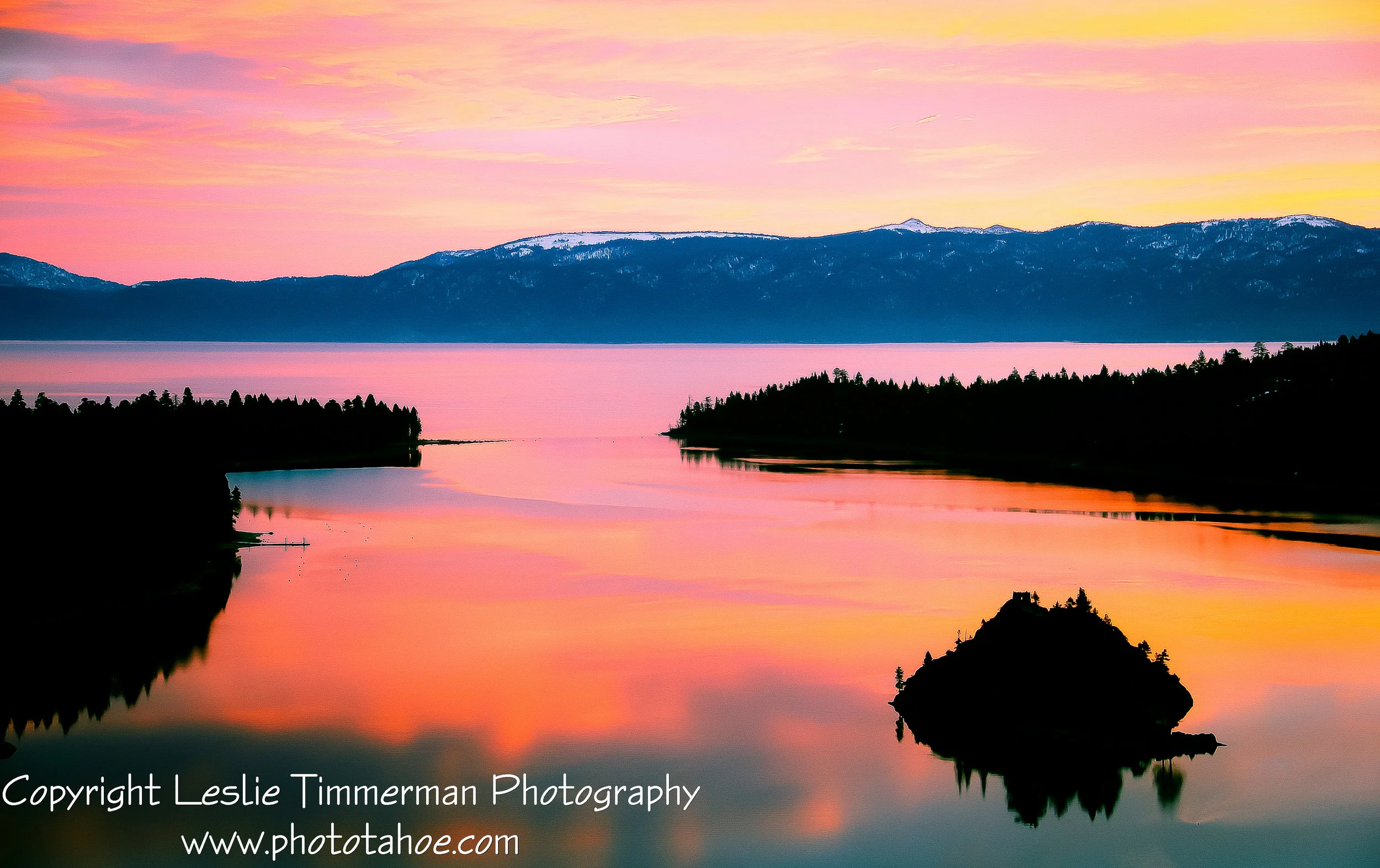 "Emerald Bay Close Up" by Leslie Timmerman