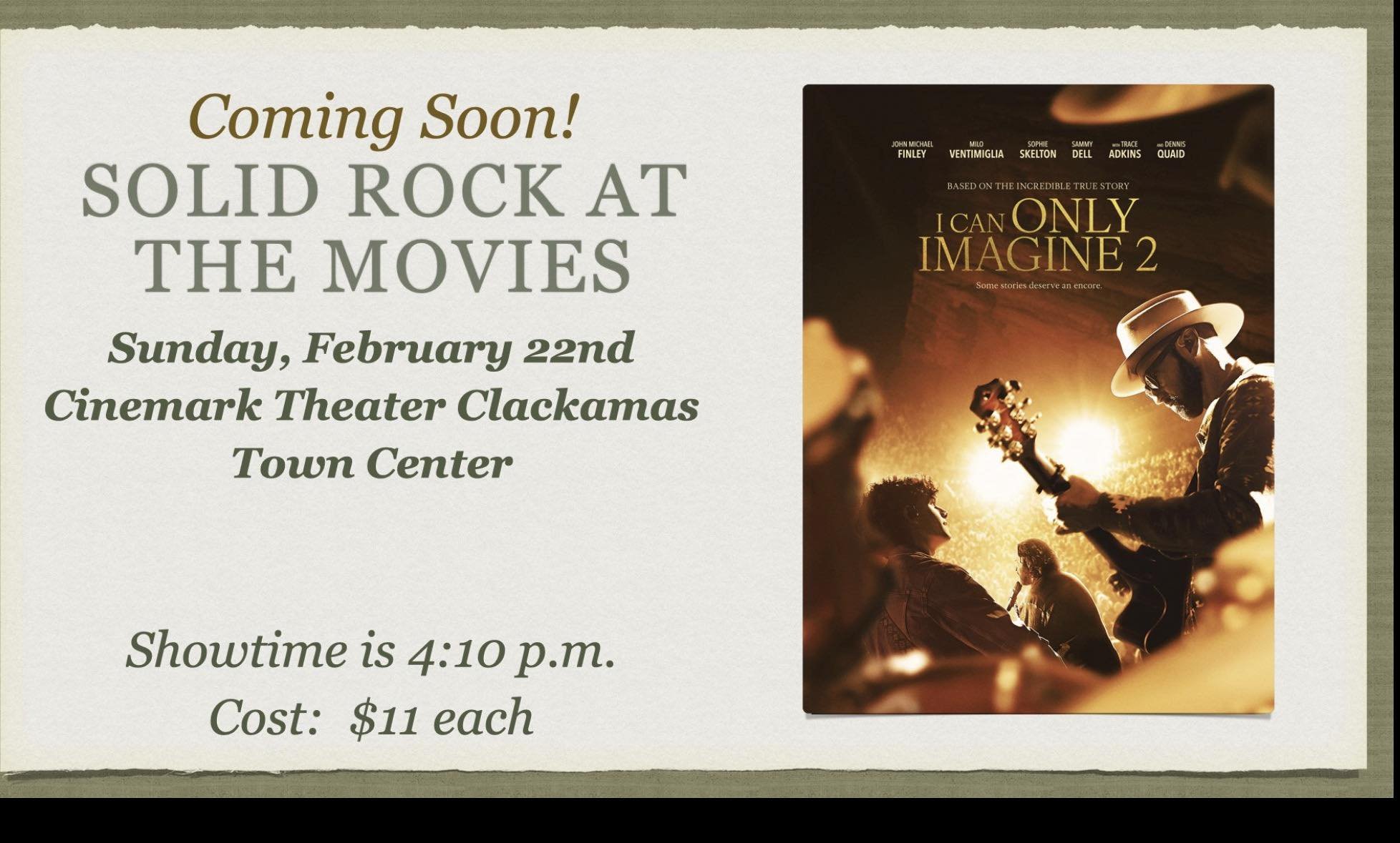 At the Movies: I Can Only Imagine 2