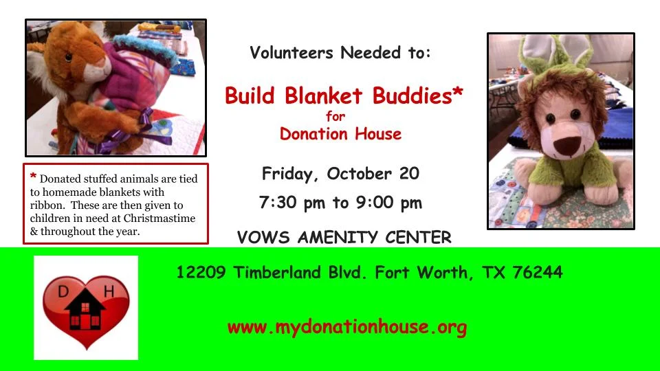 Volunteers to Build Blanket Buddies.jpg