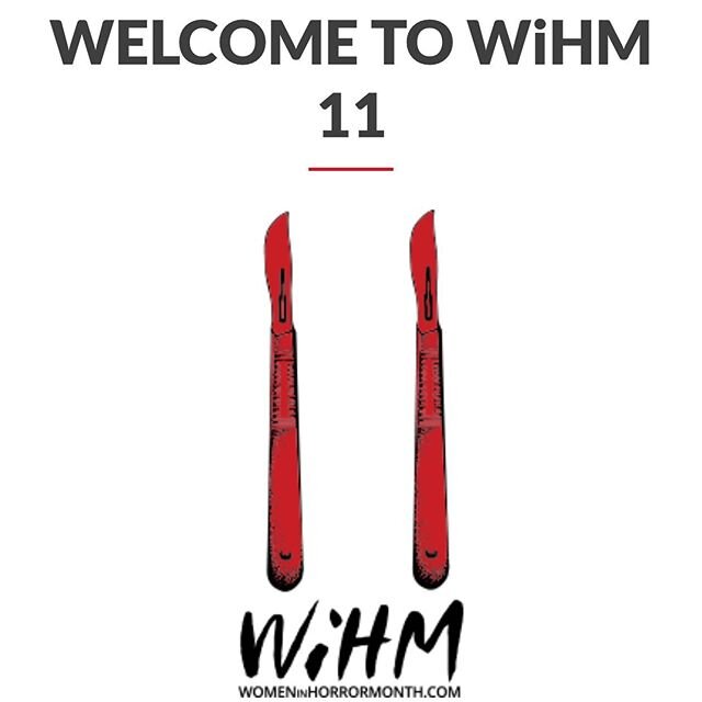 Are you ready for @womeninhorrormonth #womeninhorrormonth &lsquo;s 11th year of celebrating fearless fatale #femalefilmmakers? ✨🩸✨ #wihm #wihm11 #wihm2020 #womeninfilm #womeninhorror 🧛🏻&zwj;♀️❤️ Special thanks to the fantastic founder of WIHM @han