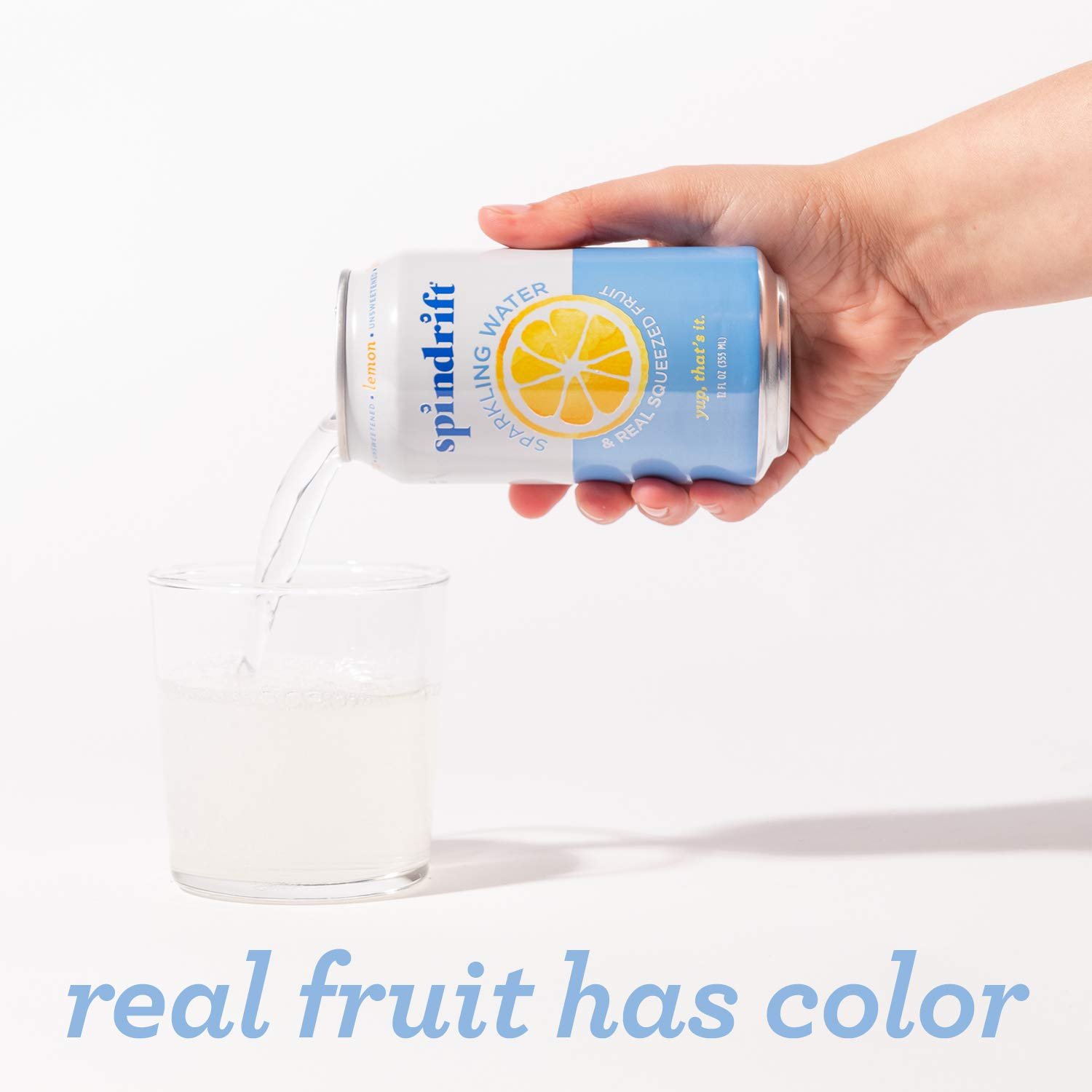 Spindrift Sparkling Water, Lemon Flavored
