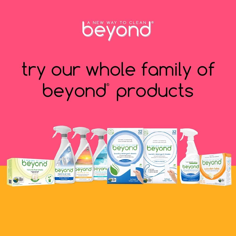 Beyond Natural Dishwasher Tablets - Fragrance & Dye Free
