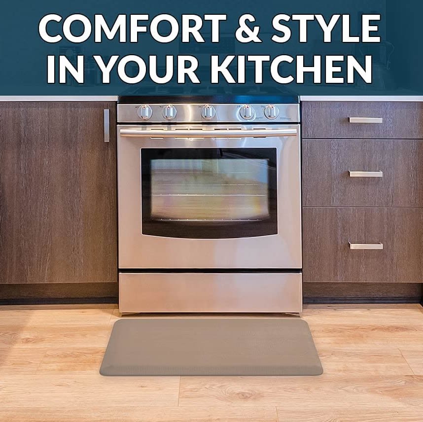ComfiLife Anti Fatigue Floor Mat– 3/4 Inch Thick Perfect Kitchen Mat, Standing Desk Mat