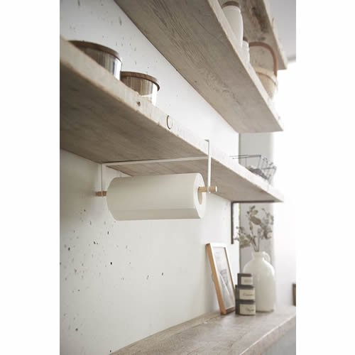 Yamazaki Home Shelf Paper Towel Holder-Cabinet Rack For Kitchen
