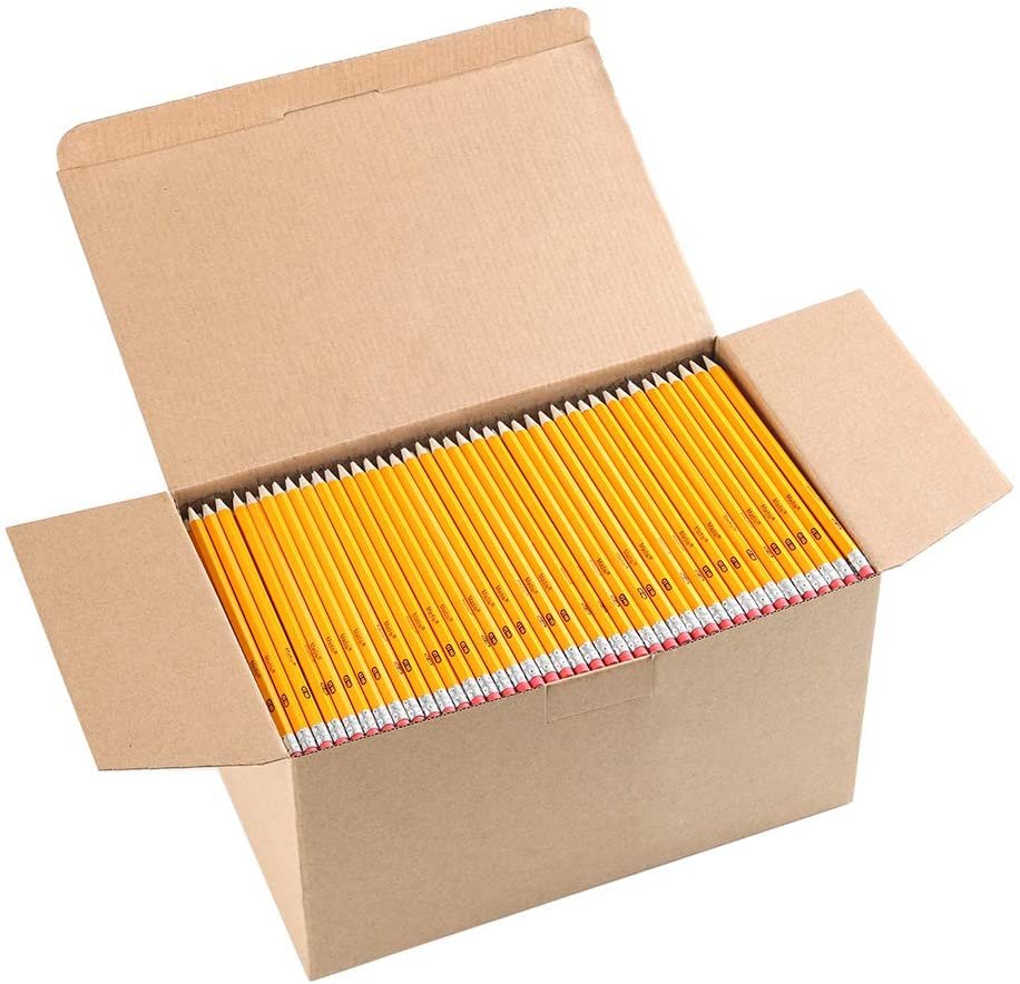 19% Off  Wood-Cased #2 HB Pencils, Yellow, Pre-sharpened 1000 pencils (Copy)