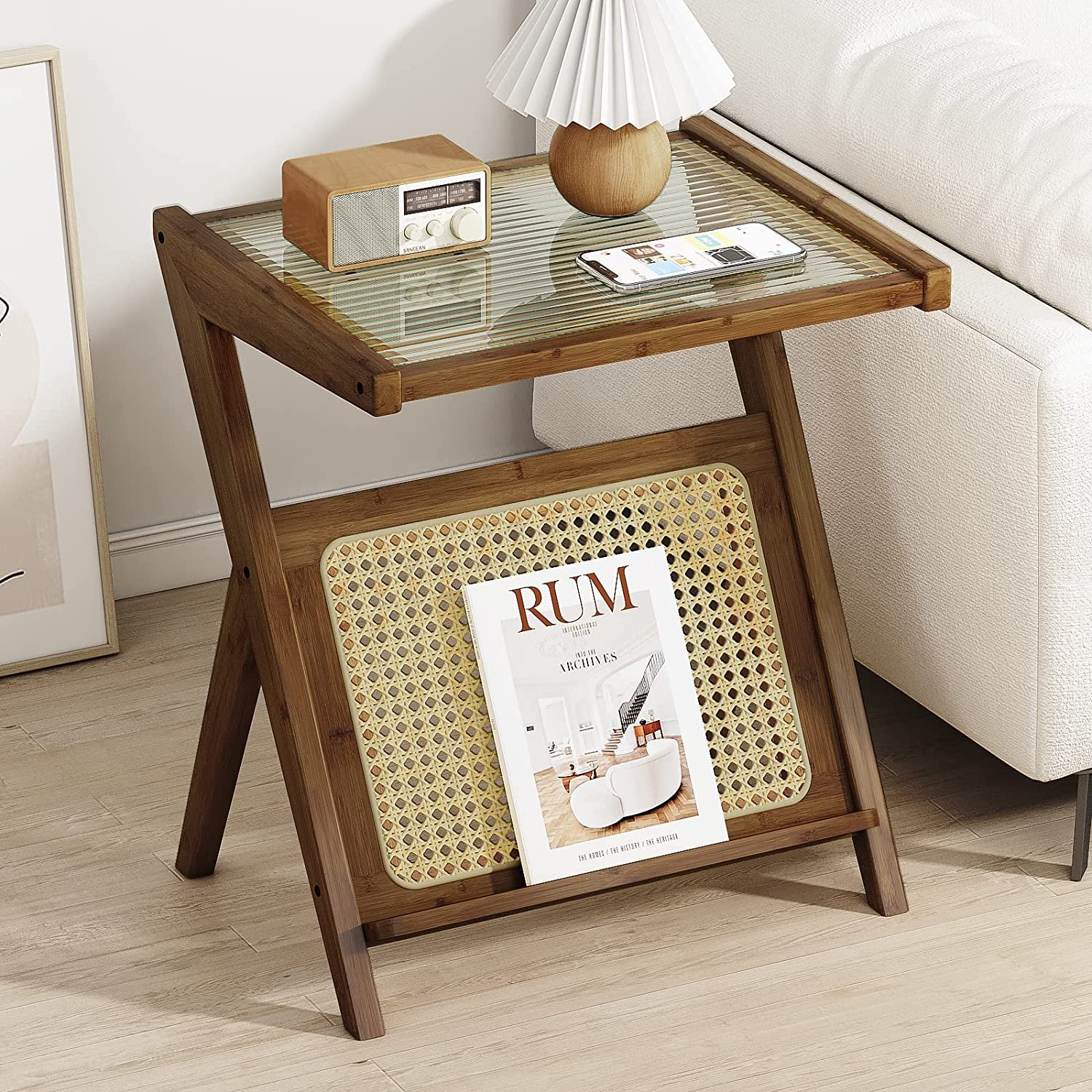 Bamworld Rattan Side Table for Living and Outdoor (Copy) (Copy) (Copy) (Copy)