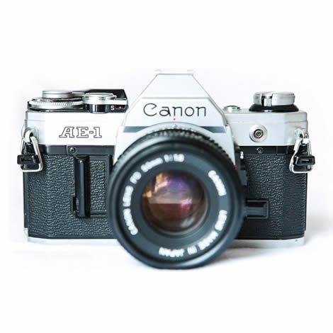  Canon AE-1 35mm Film Camera w/ 50mm 1:1.8 Lens (Copy)