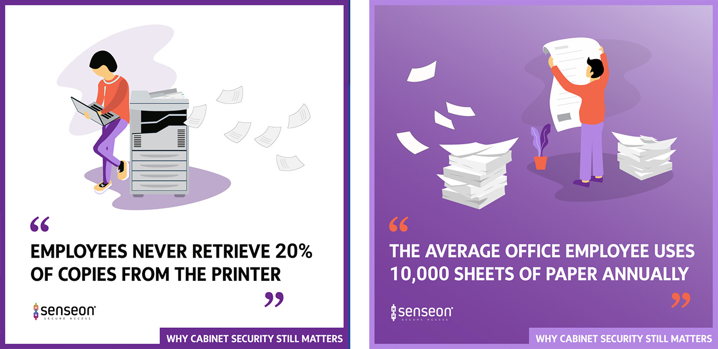 Senseon Office Security Social Campaign