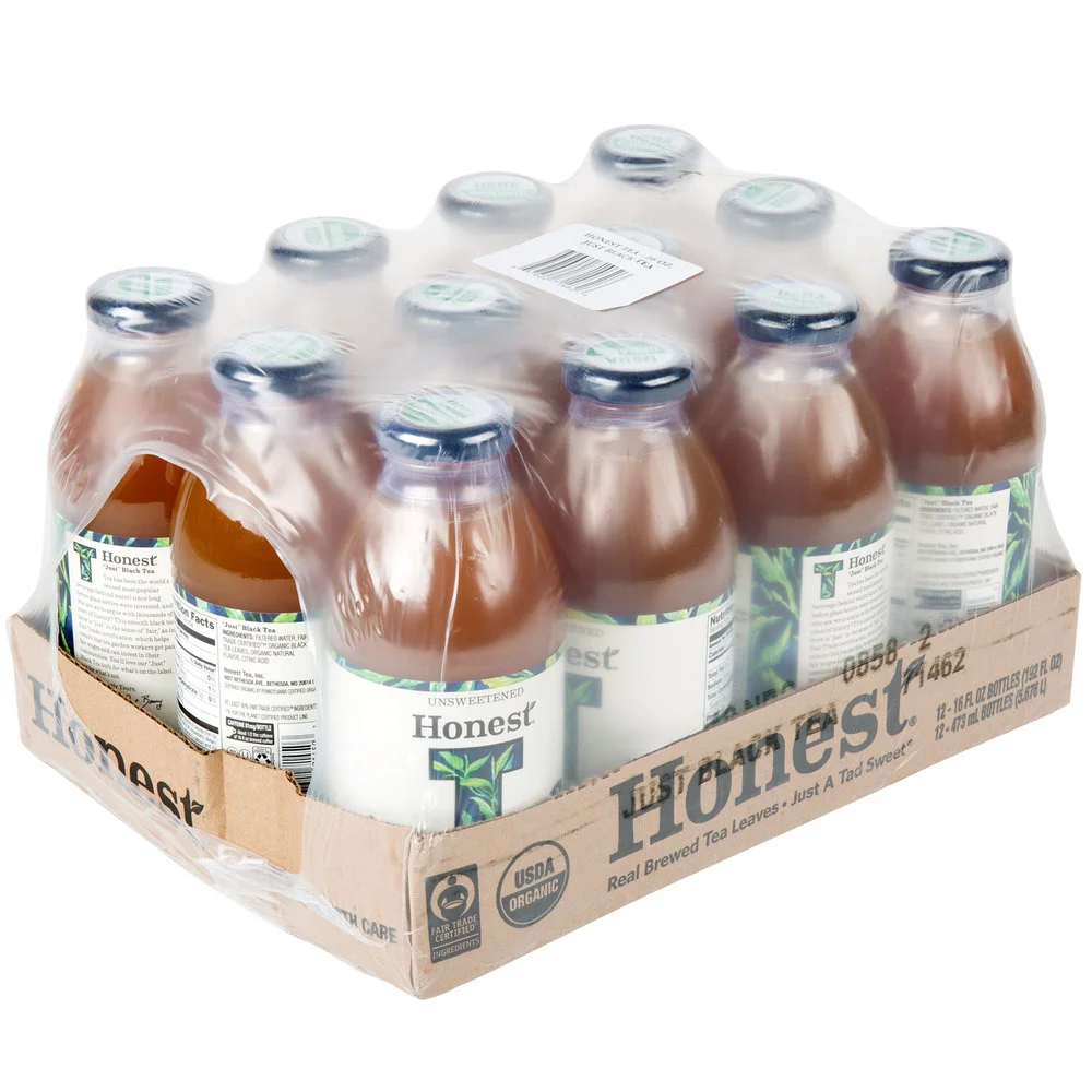 Honest Tea - Organic Unsweetend "Just" Black Iced Tea