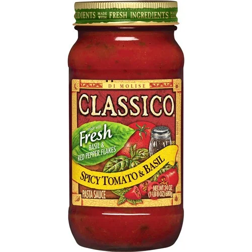 Classico - Spicy Tomato and Basil Sauce