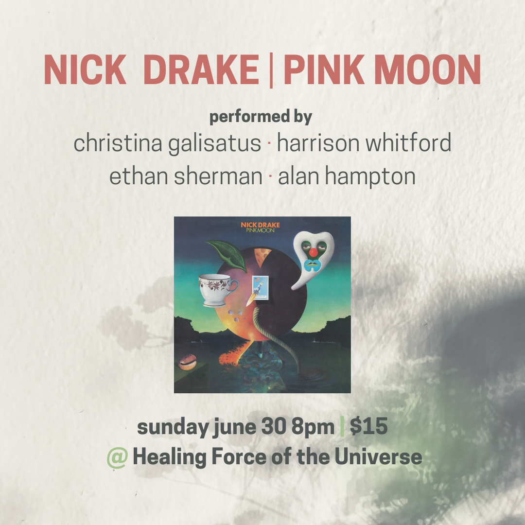 Nick Drake Pink Moon Tribute