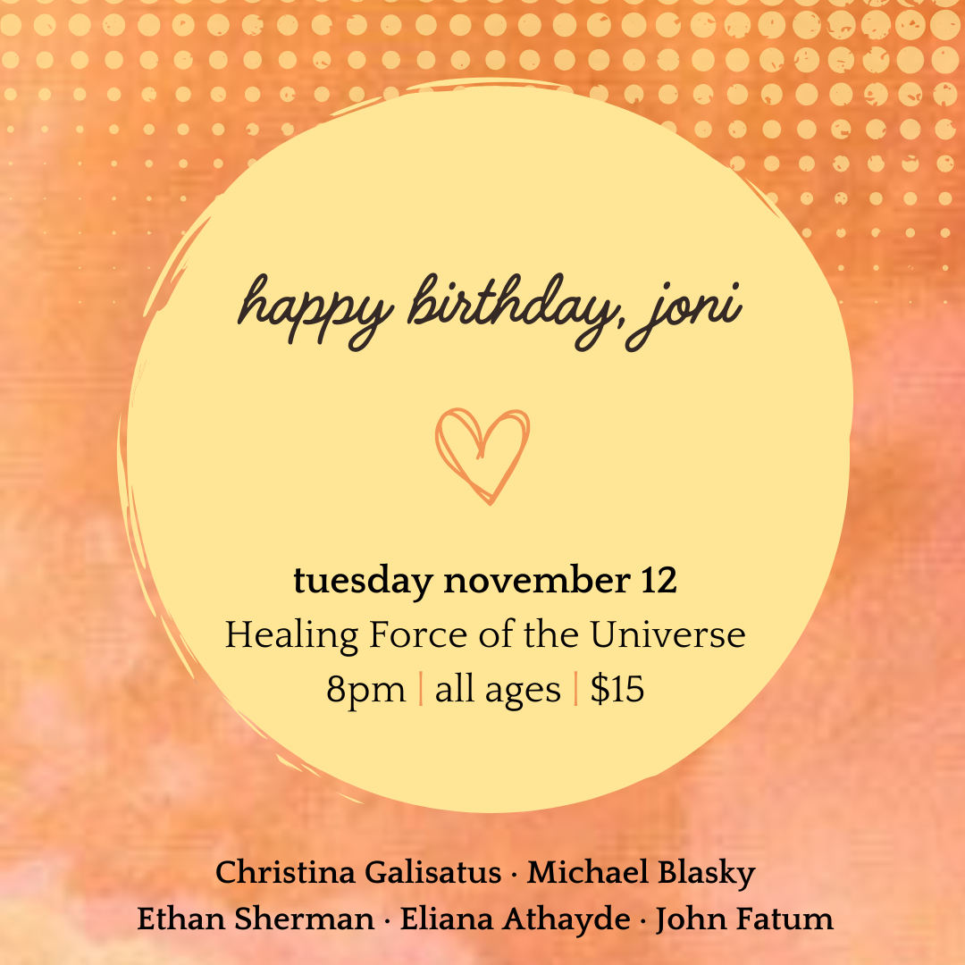 Joni Mitchell Birthday Celebration