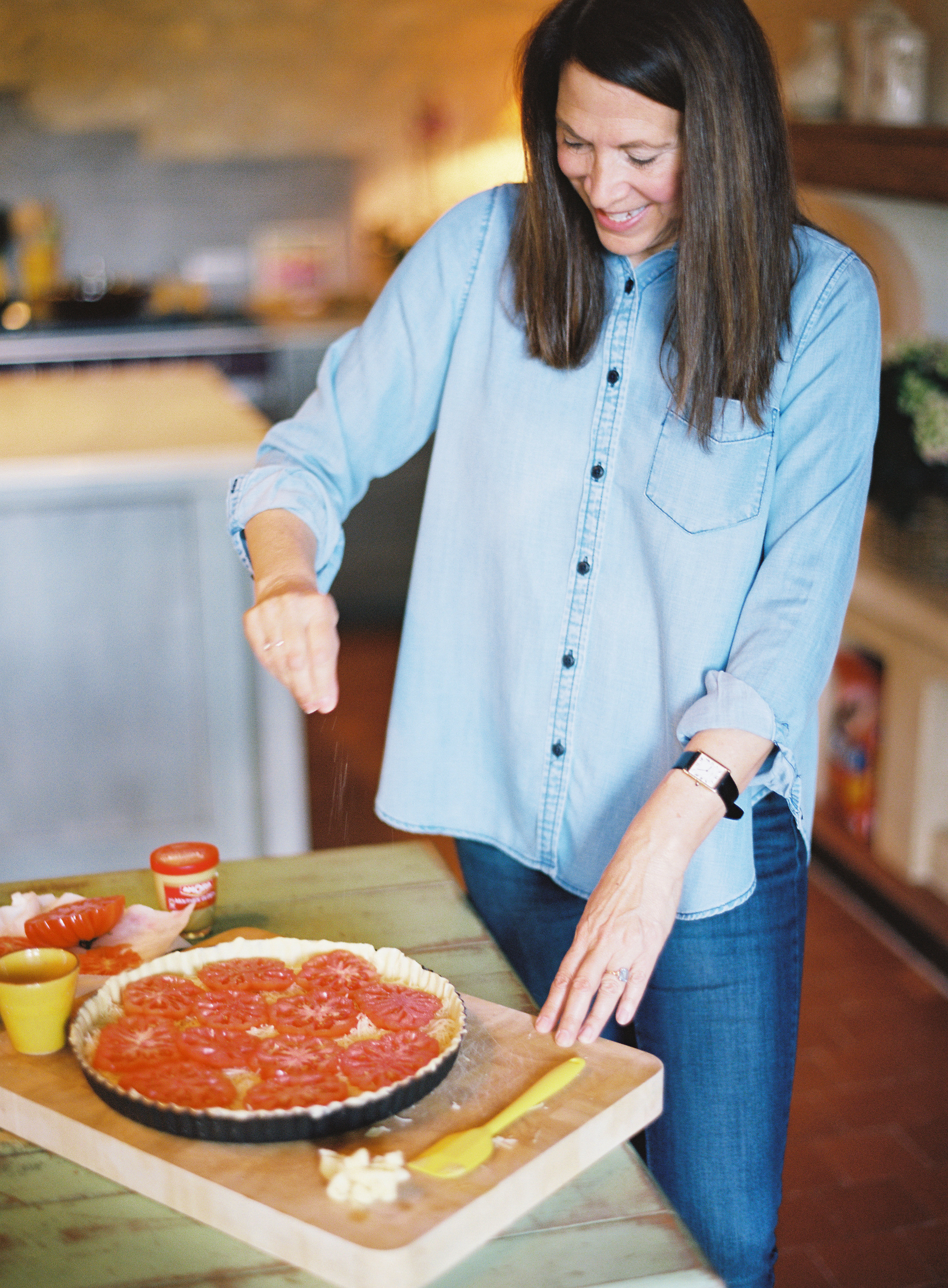 Susan Silverburgs famous tomato tart