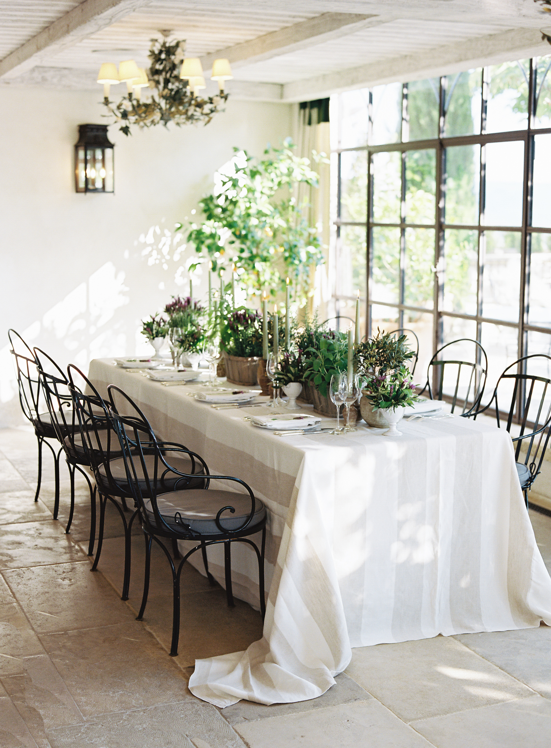 Dinner at Bastide de Gourdes