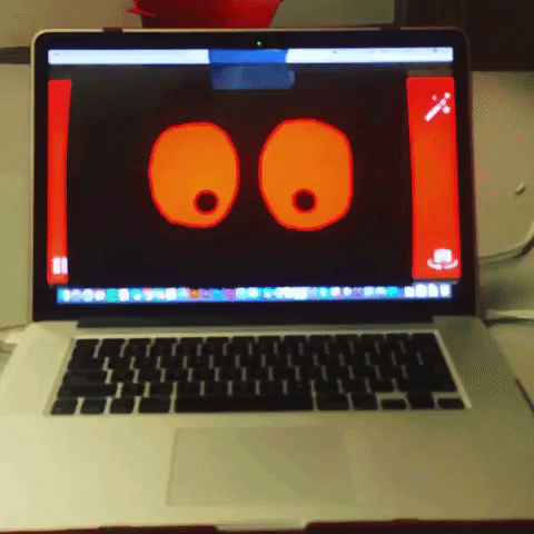 Eyes on computer screen test.gif