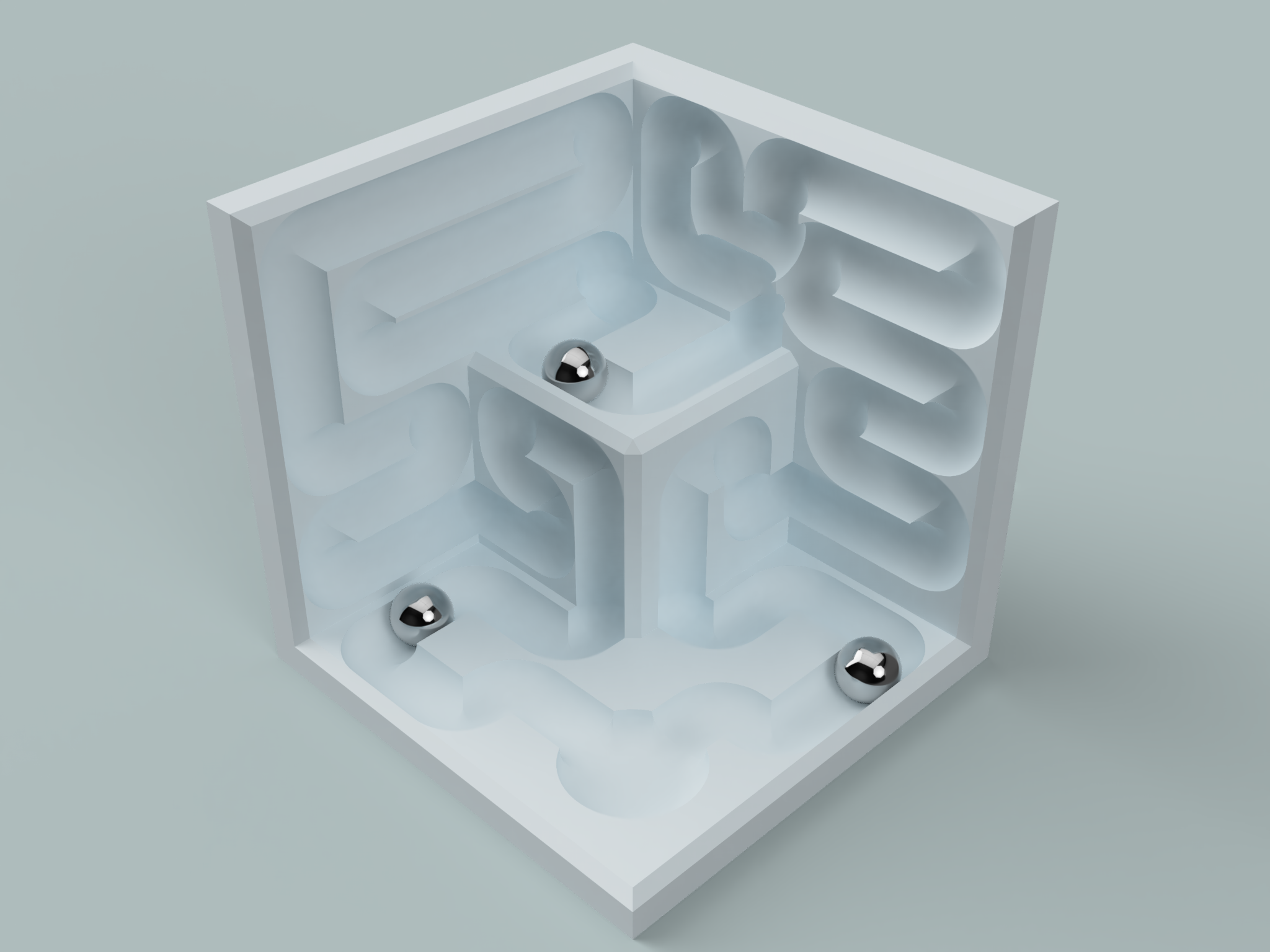 Escher Cube Mazes