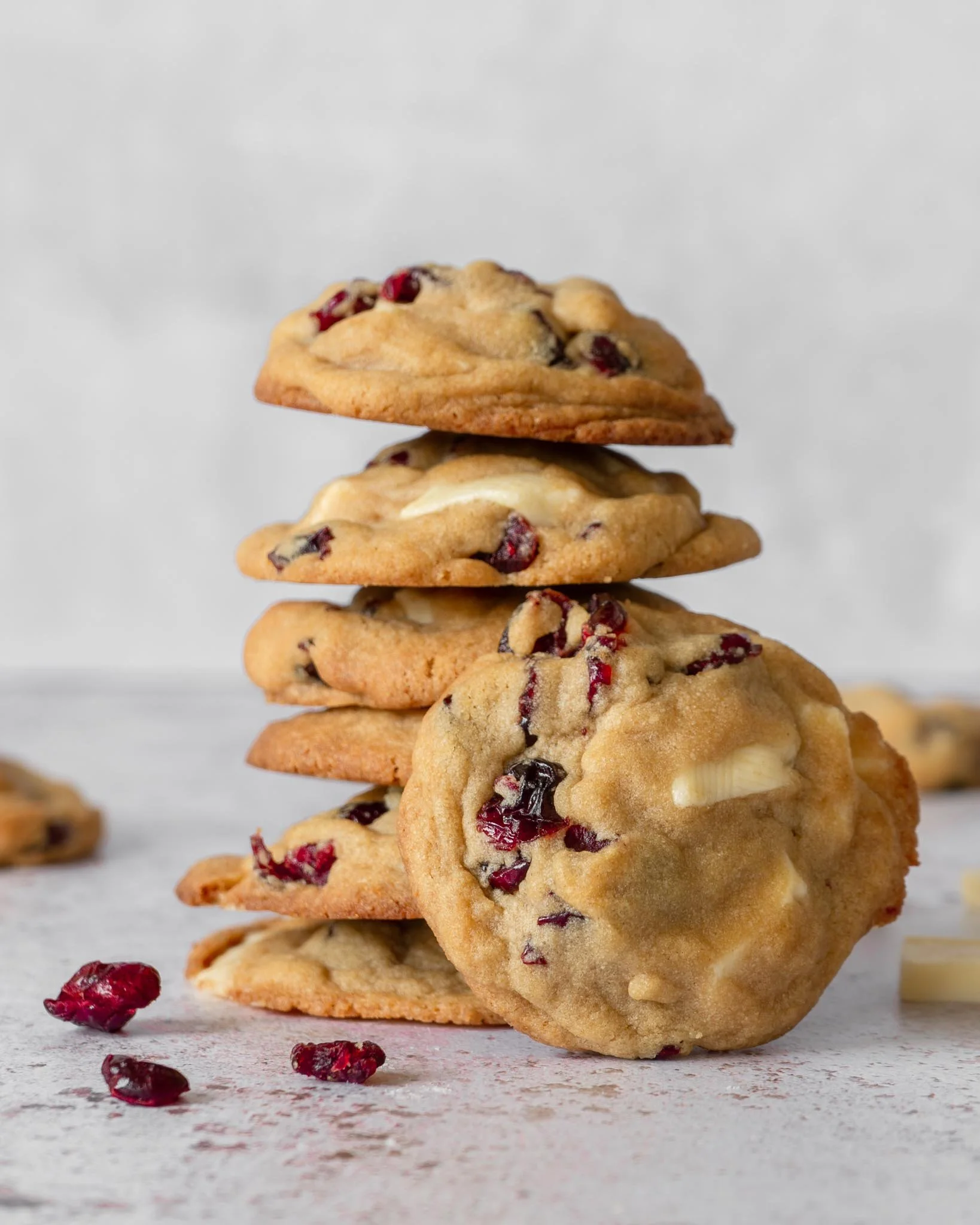 Cranberry White Chocolate Cookies — A Vegan Visit