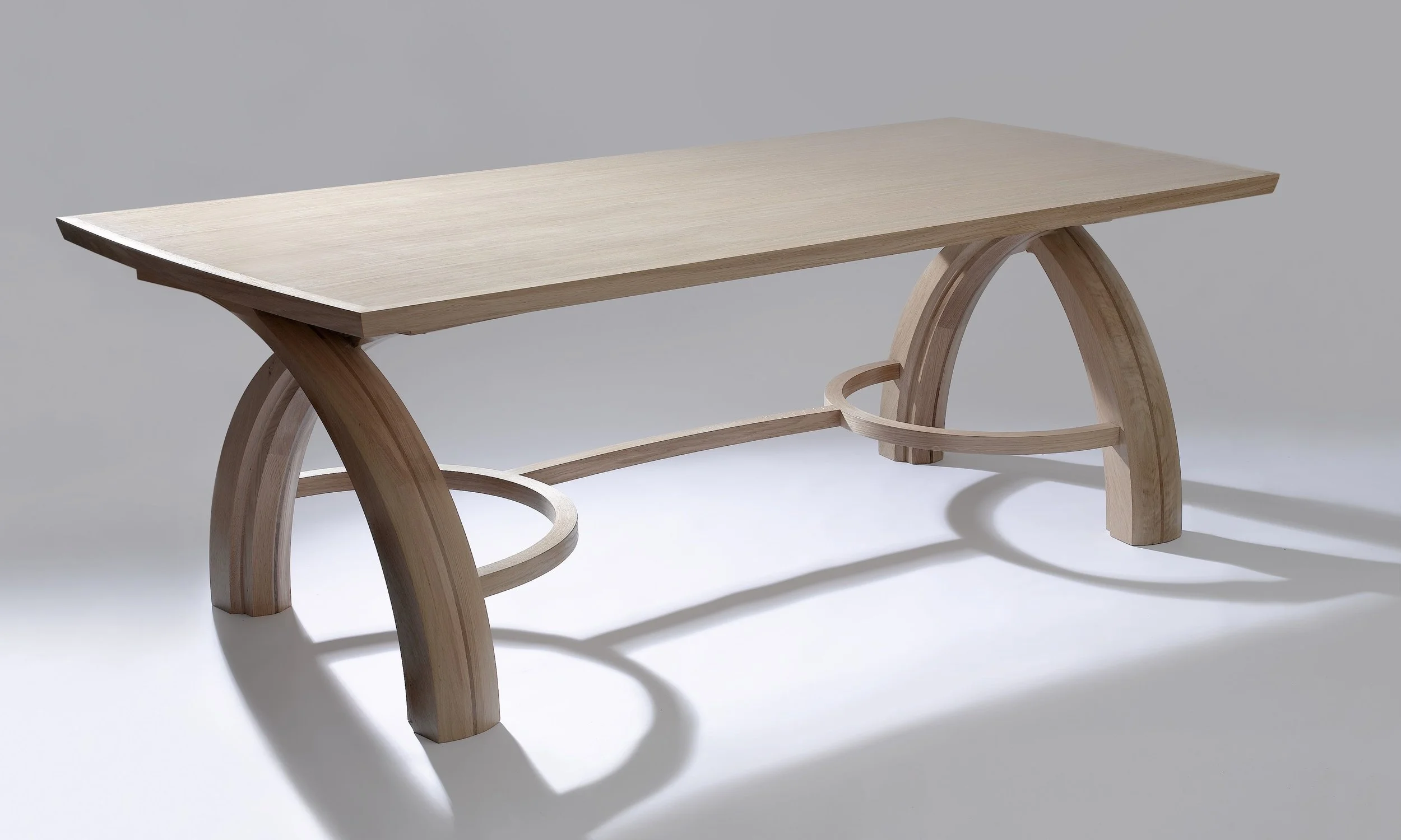 AWARD WINNING TABLE THE SAGRADA TABLE IS ONE OF ONLY A FEW PIECES OF FURNITURE NATIONWIDE TO BE GIVEN A GUILD MARK BY THE WORSHIPFUL COMPANY OF FURNITURE MAKERS