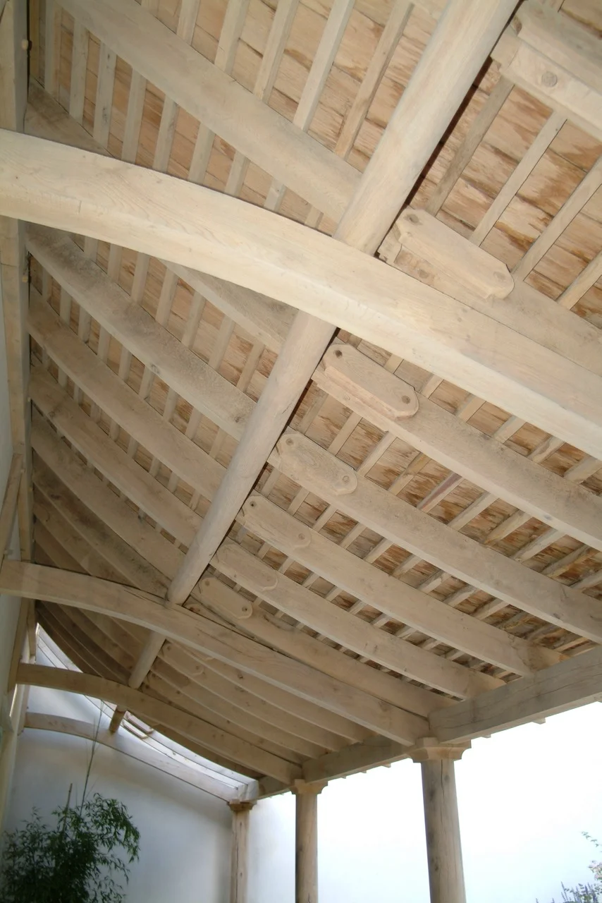 PART OF A JAPANESE CLOISTER