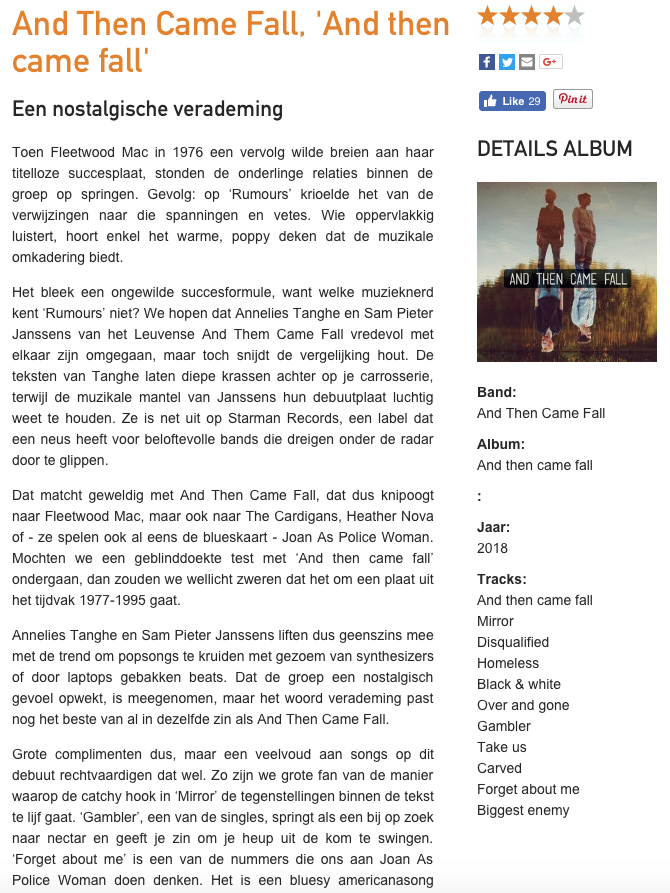 Cutting Edge - 06.02.2018 Read full review here