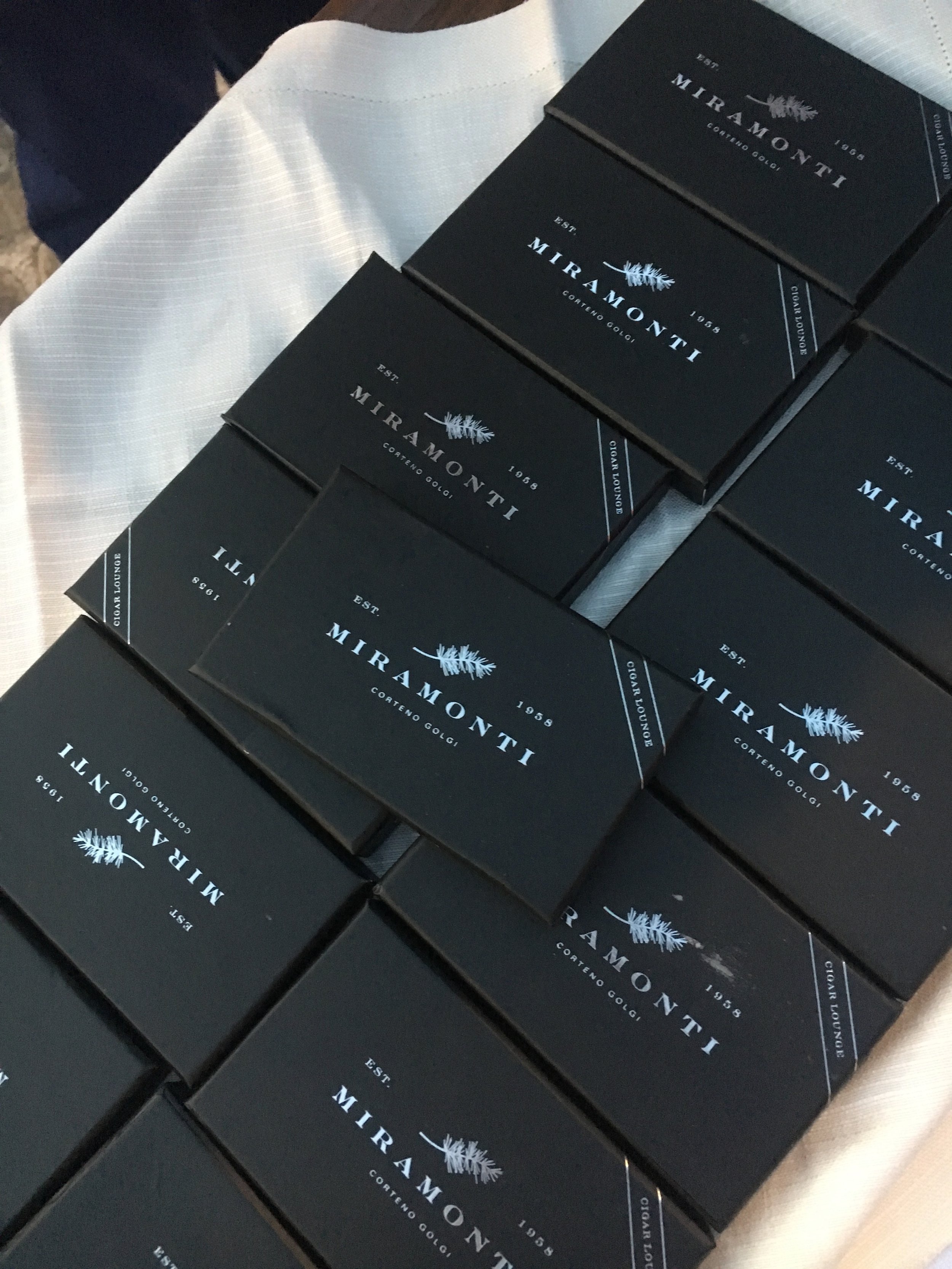 Winners of the Miramonti Sponsorship Prize at Amigos De Partagas