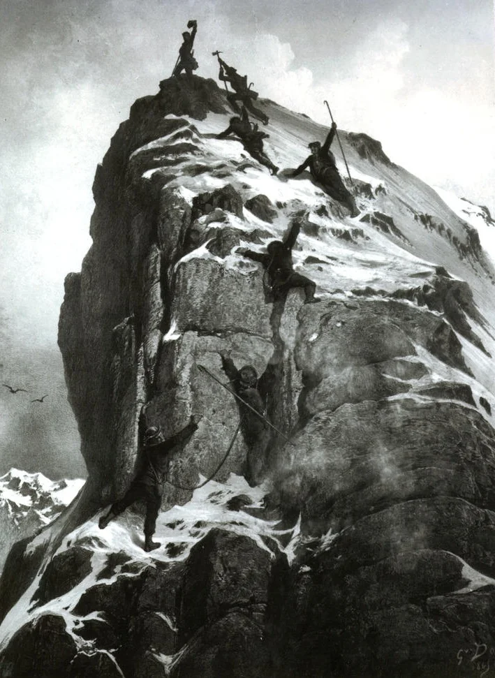 Conquering the Alps: The Brave Pioneer Climbers