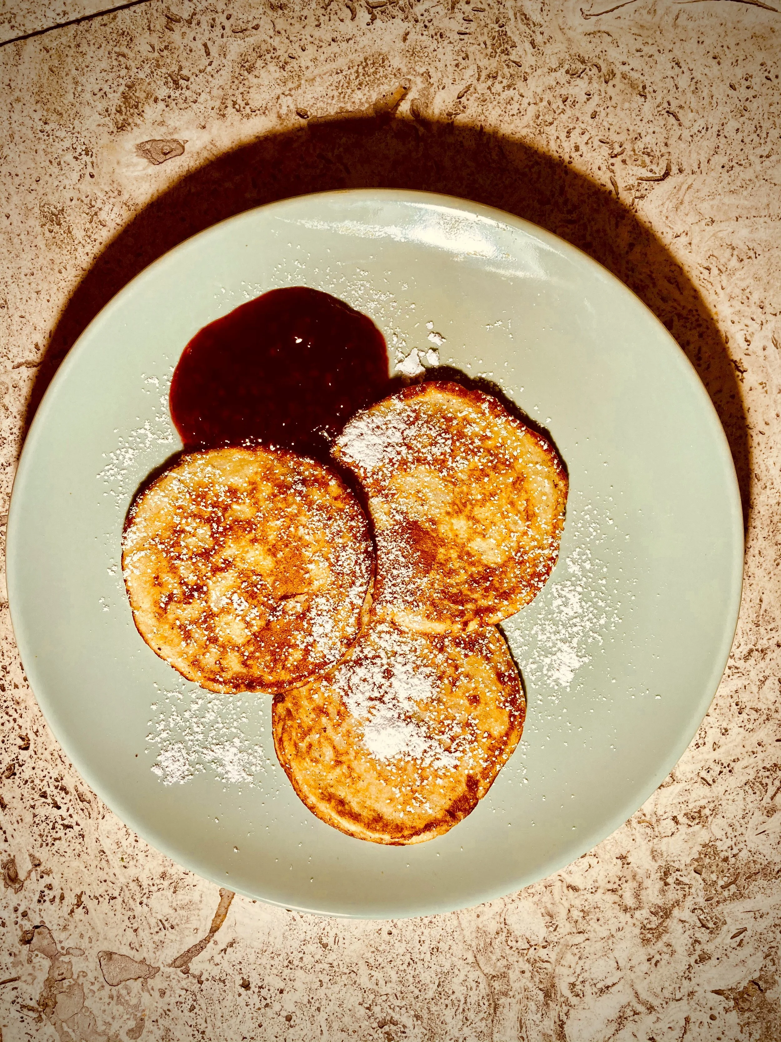 Rice pudding Pancakes - 'Klatkager'