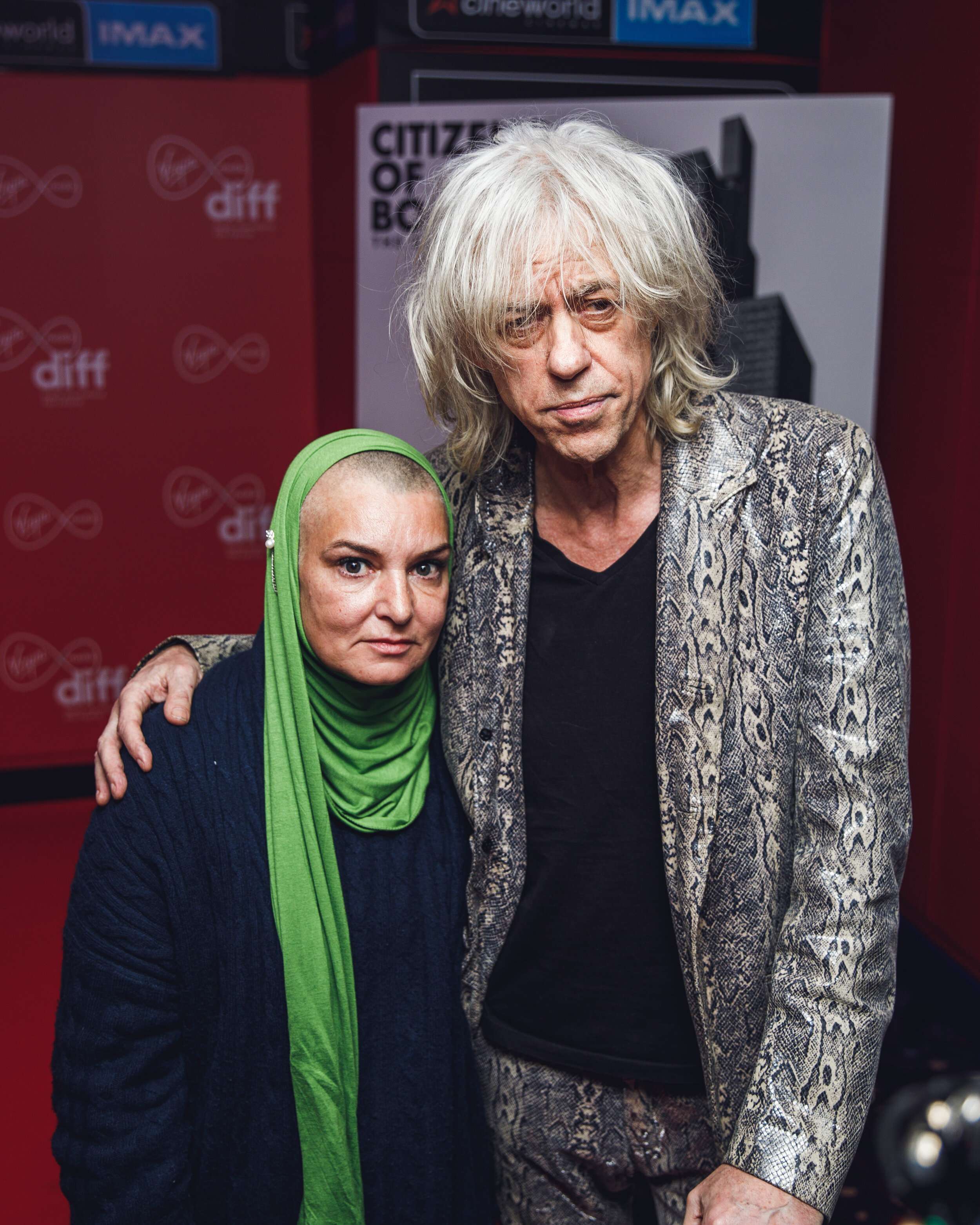 Sinéad O'Connor and Bob Geldof // 2020