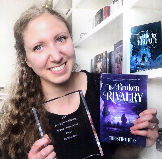 The Broken Rivalry won Evernight Publishing&rsquo;s Reader&rsquo;s Choice Award for Best YA Book! 🎉 

__________________________________

I always dreamed about winning an award like this, so thank you to everyone who made this a reality! This would