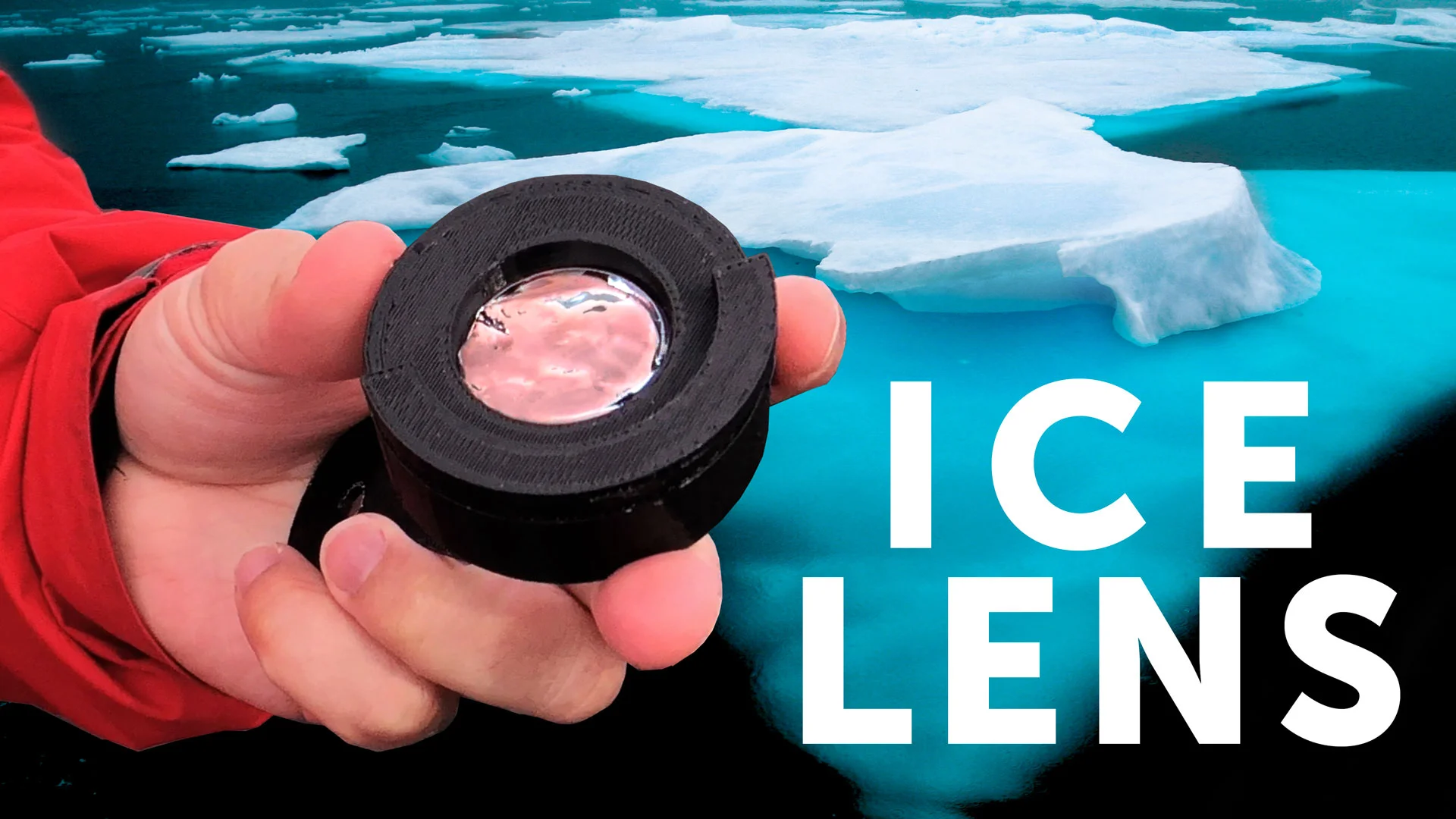 I made a CAMERA LENS with an ICEBERG