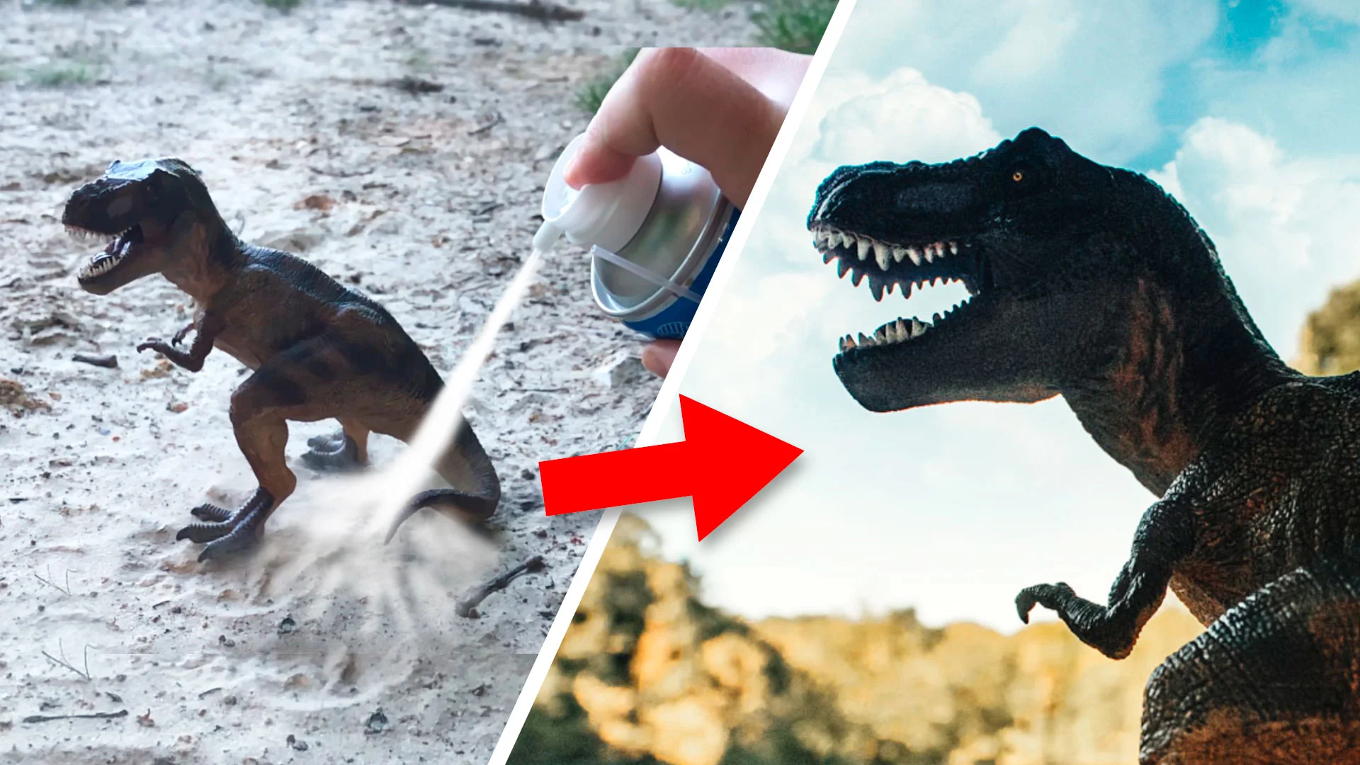 Creative Toy Photography: Dirt Blast and Smoke Effects