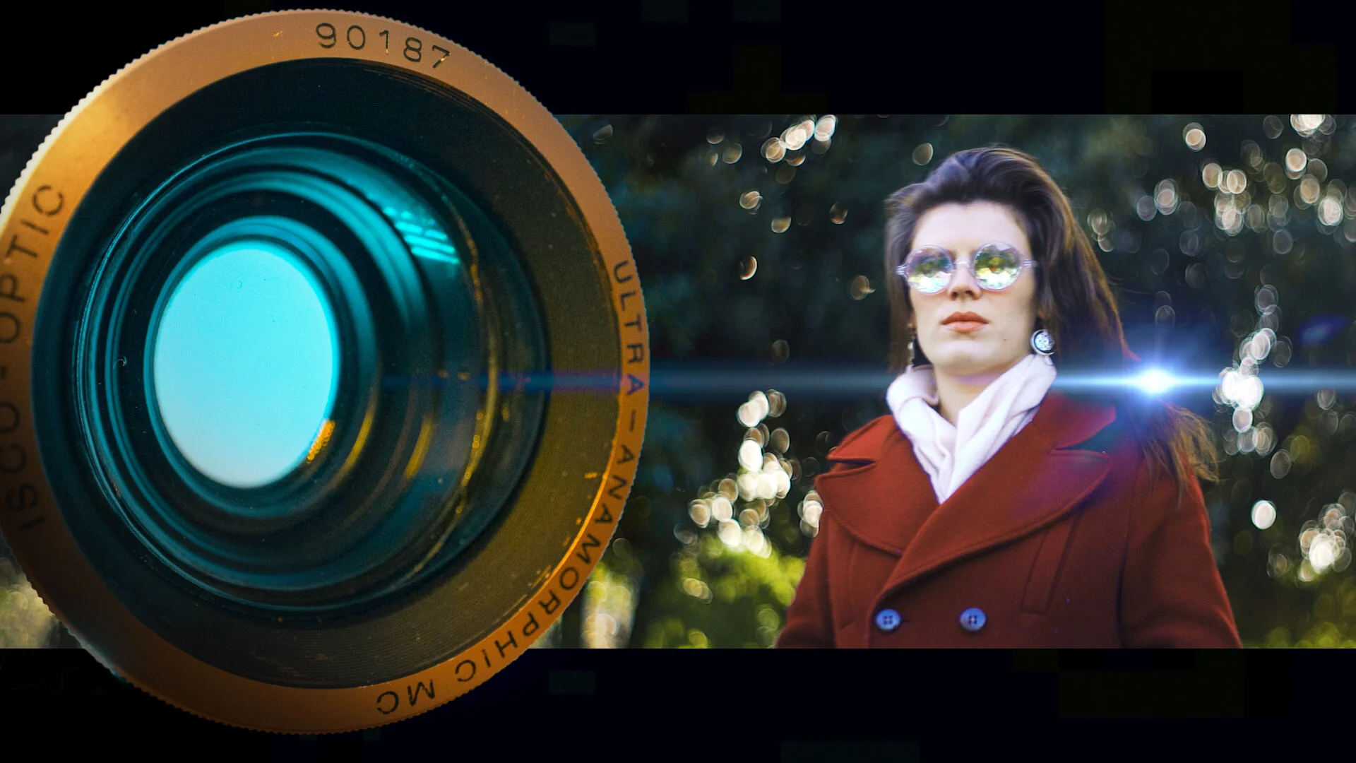 Real Anamorphic lens for Cheap - Moded projector lens