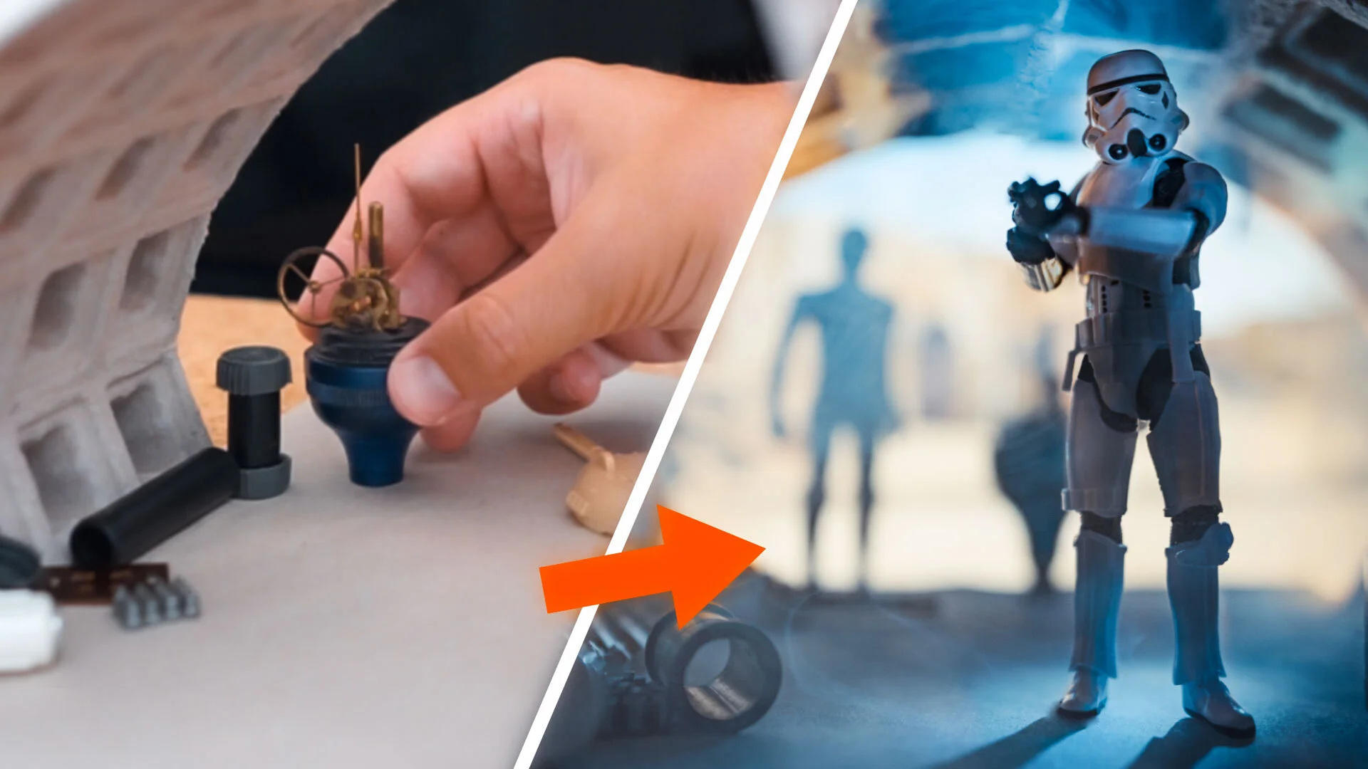 How to Make a Diorama out of Trash || Toy Photography