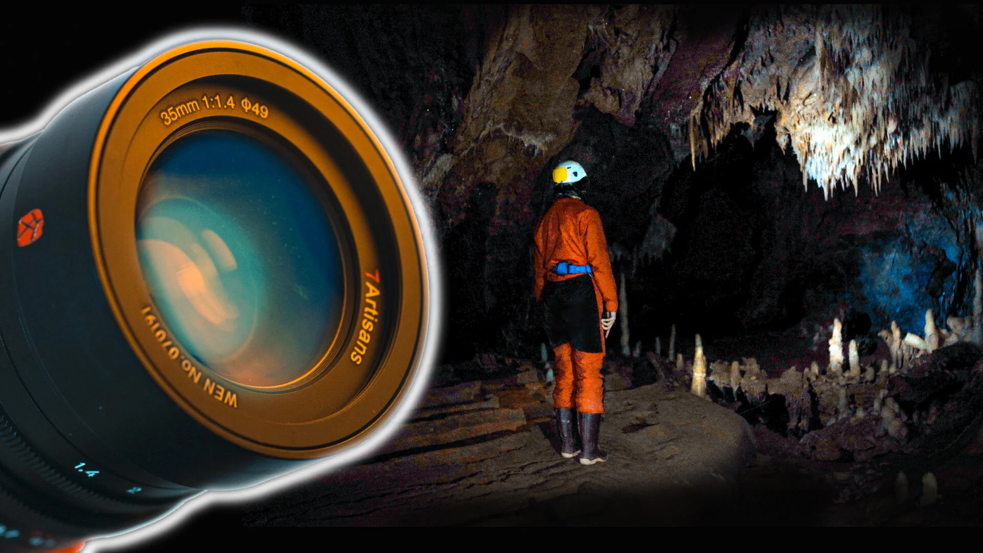 I Spent a Day In a Cave to Test This crazy Lens