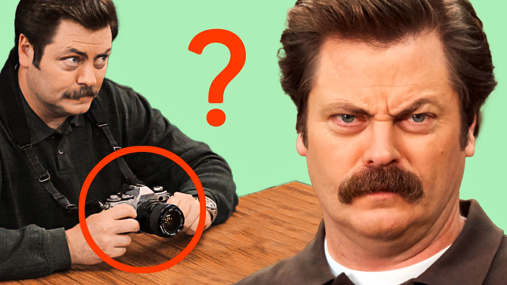 Testing Ron Swanson's Mystery Camera