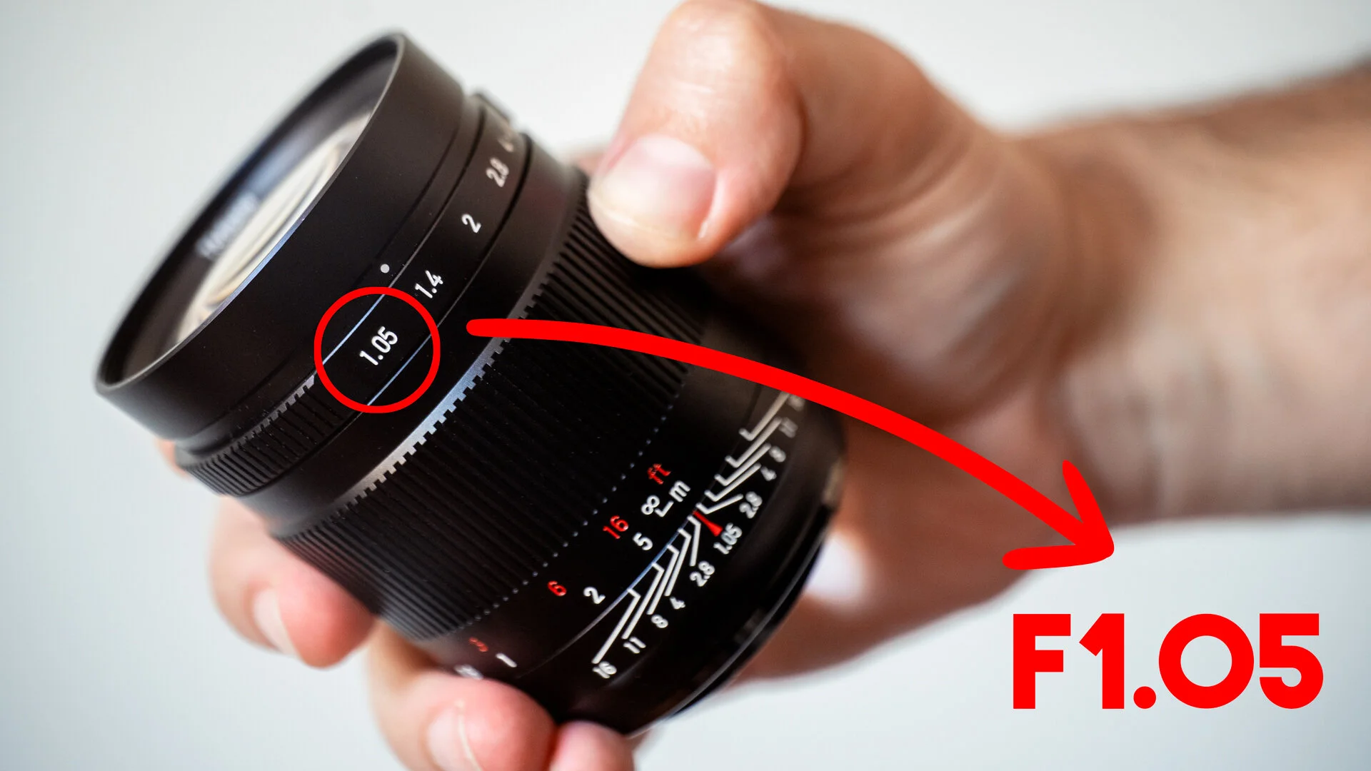 Shooting a video at F1.05 - Ultra-Fast Lens test footage