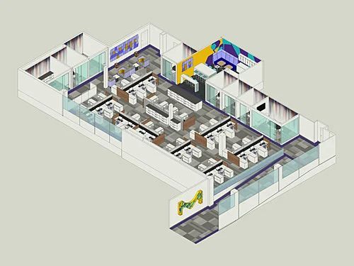 Corporate Office and Lobby Interior Design