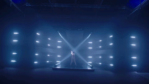 An interactive light installation