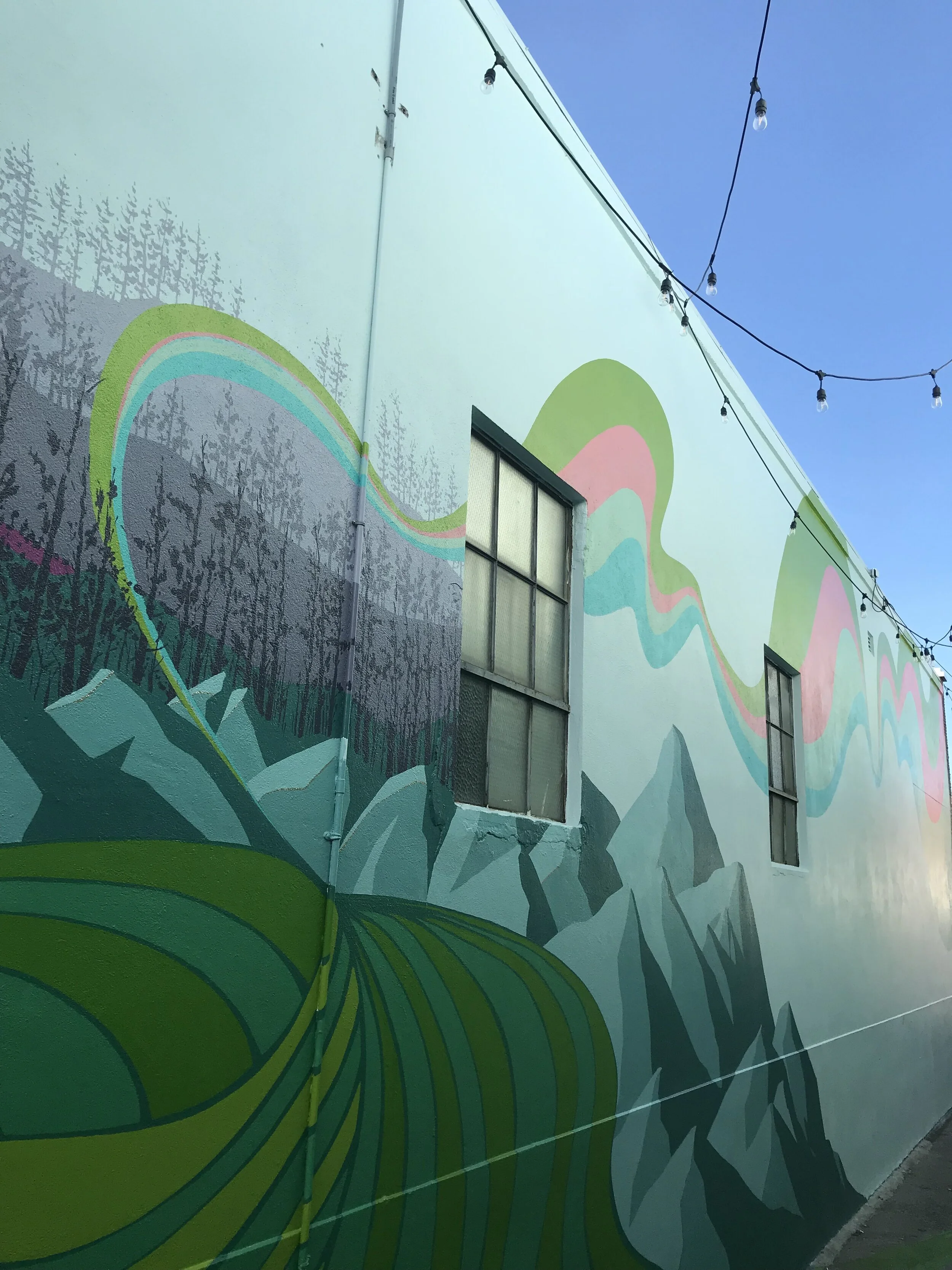 13th st. alley, Astoria Oregon