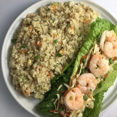 Shrimp Lettuce Wraps and Fried Cauliflower Rice.docx.jpg