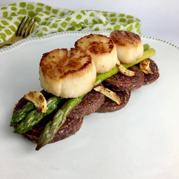 Roasted Sweet Potatoes & Asparagus with Seared Scallops.jpg