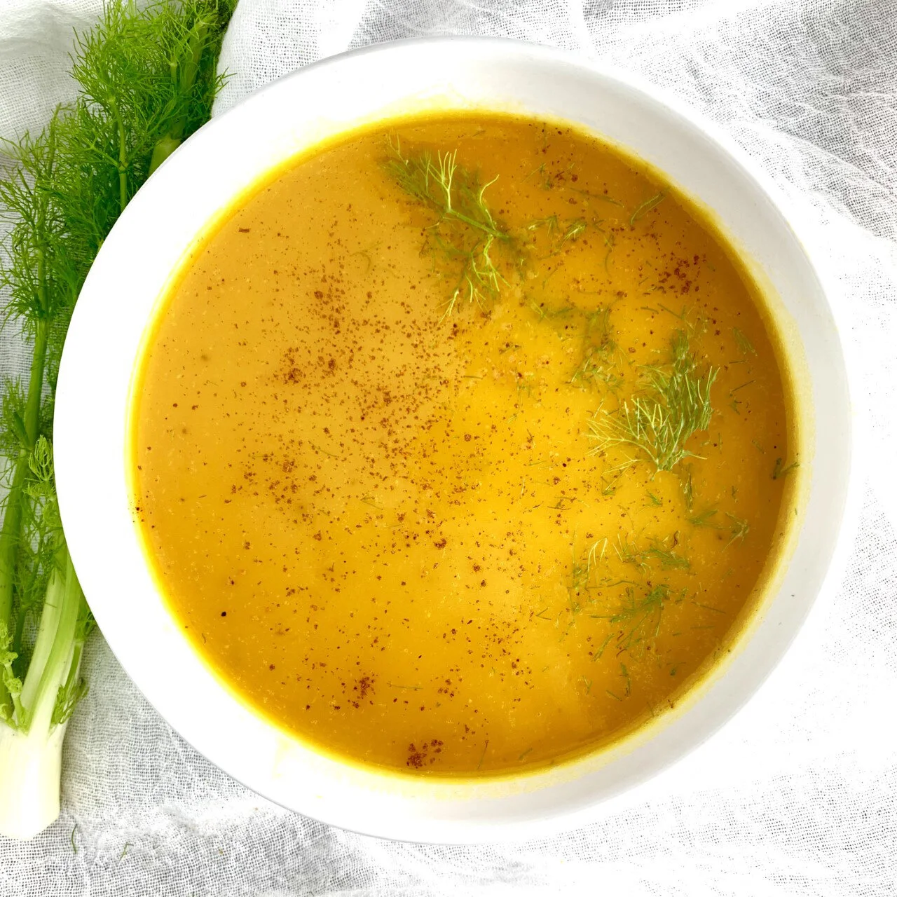 Roasted kabocha squash and Fennel soup.jpg