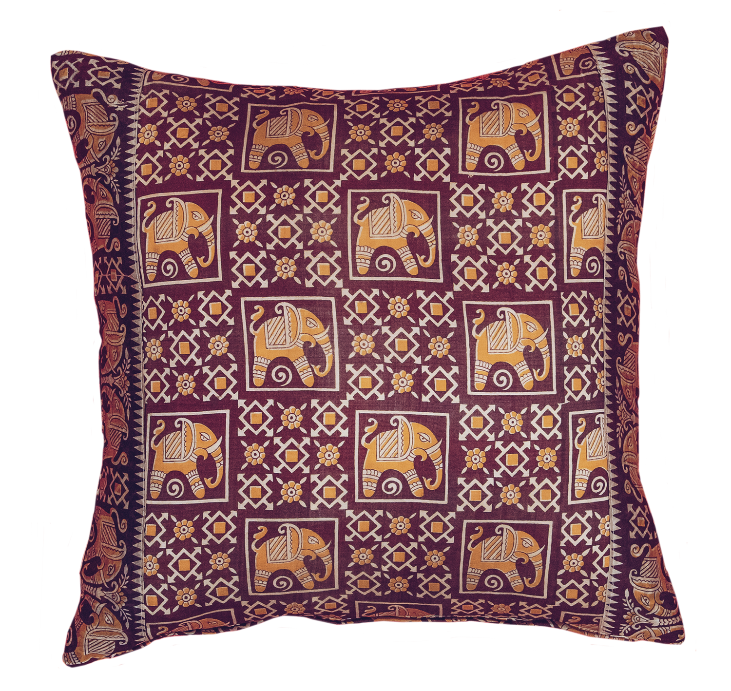 Surya Collection Elephant Throw