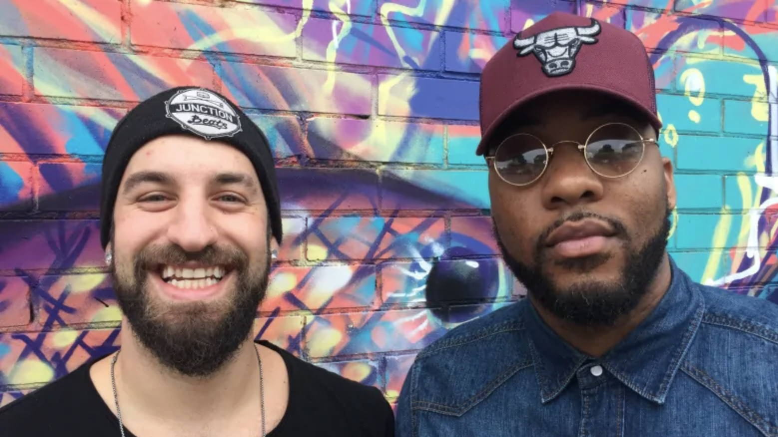 Junction Beats owner Joel Jacobs (left) and The Jumpoff London owner King N. Jerome. ( Allison Devereaux/CBC )
