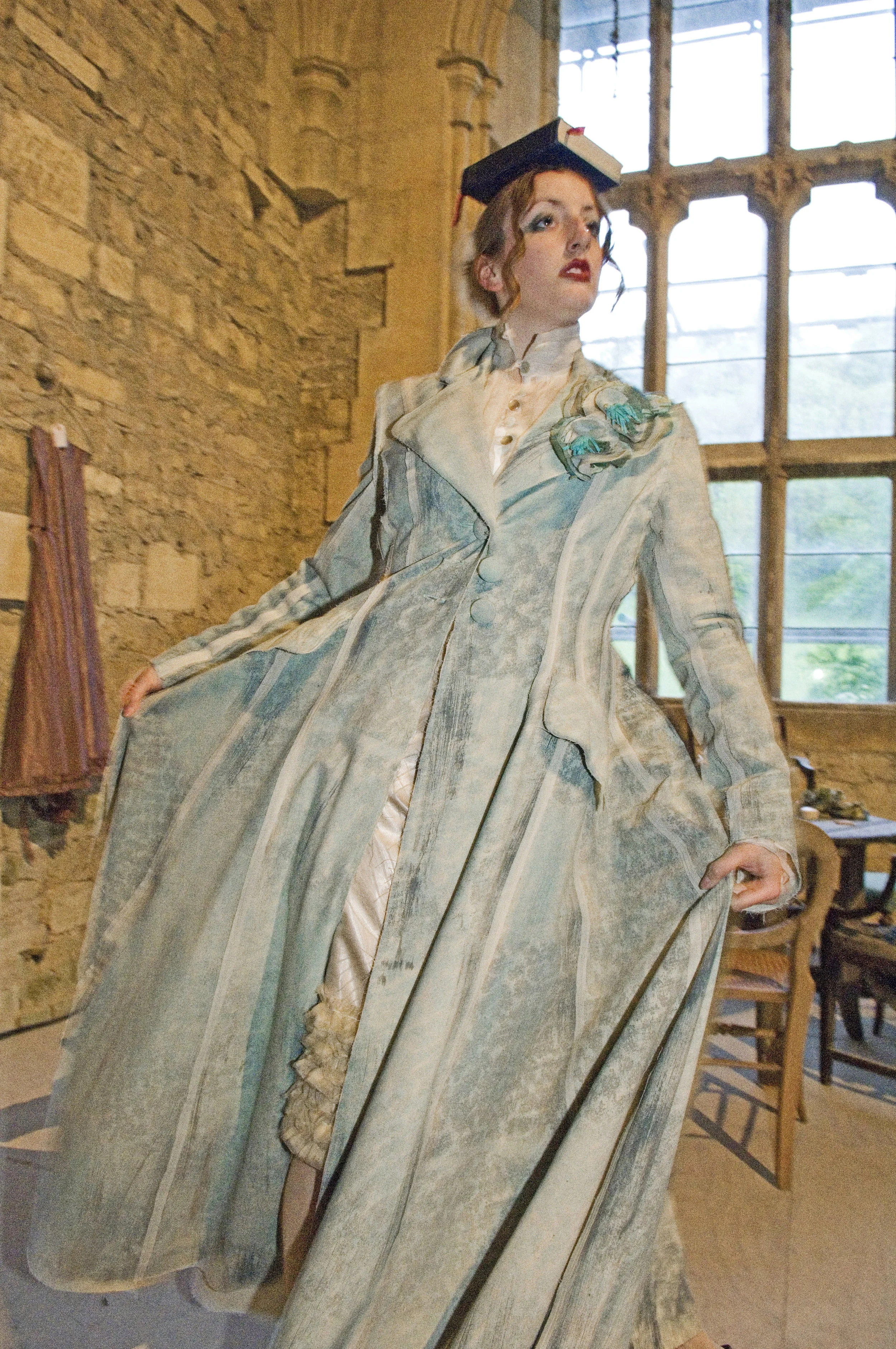 Textiles in Performance at Woodchester Mansion