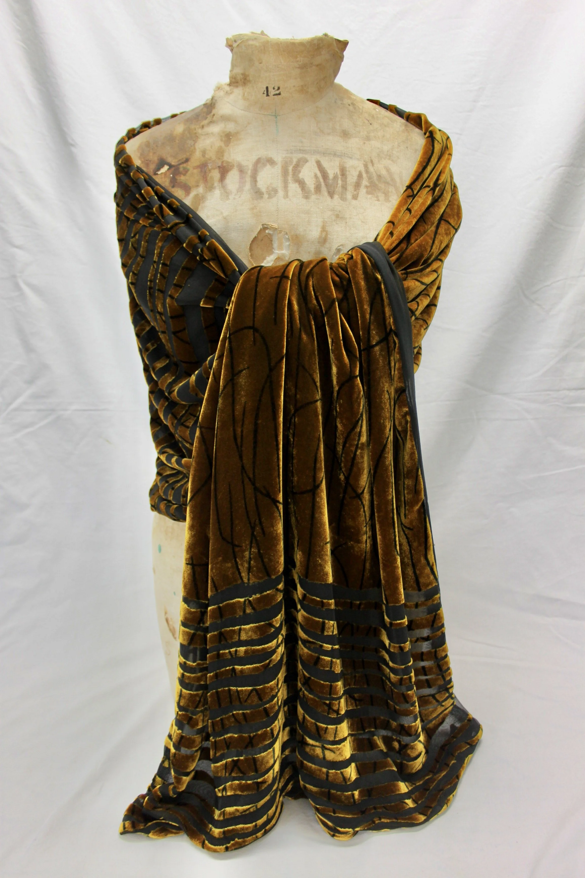 BLUEBELL ANTIQUE GOLD OPERA WRAP — Liz Lippiatt